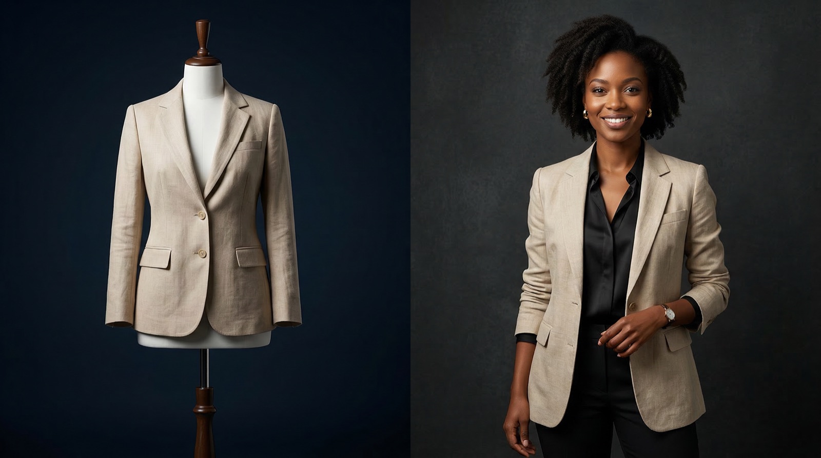 Mannequin to Model example